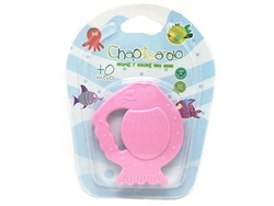 MORDILLO SILICONA PEZ ROSA