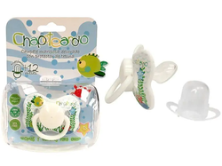 CHAPOTEANDO CHUPETE CON PROTECTOR +12 MESES VERDE
