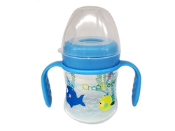 MAMADERA BOCA ANCHA 150 cc C/ASAS CELESTE