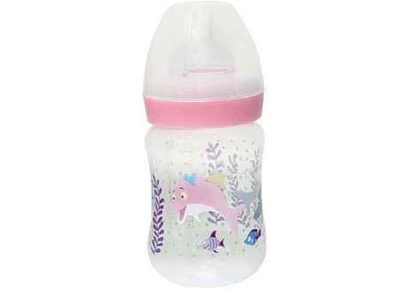 MAMADERA BOCA ANCHA 250 cc ROSA