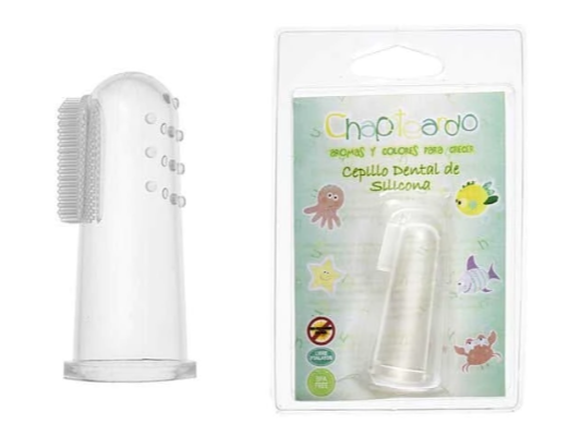 CEPILLO MASAJEADOR DENTAL SILICONA PARA BEBE