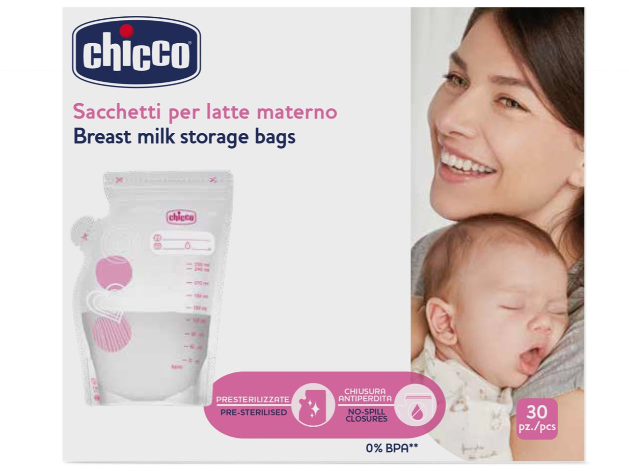 Bolsas Contenedoras de Leche CHICCO