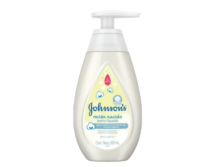 JOHNSONS BAÑO LIQUIDO RECIEN NACIDO 200 ML