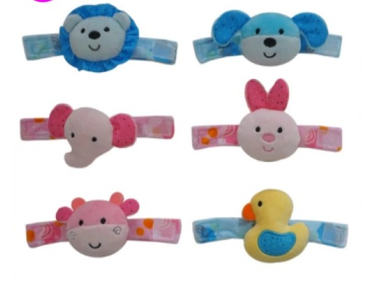 SONAJERO PULSERA HIPOPOTAMO ROSA