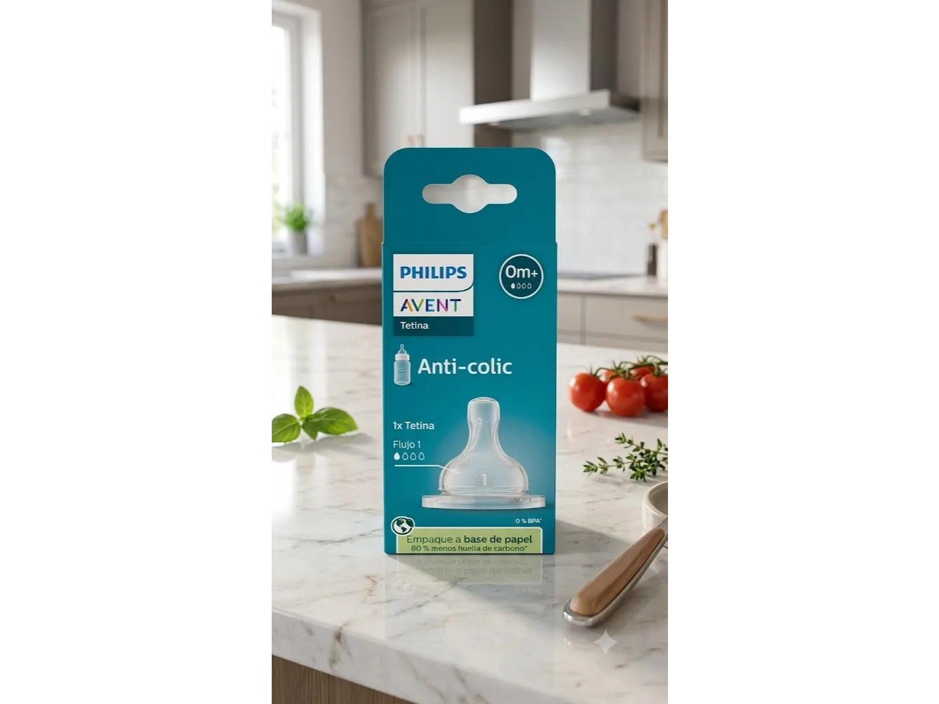 Tetina AVENT "Anti- colic" x1unidad. 0m+.