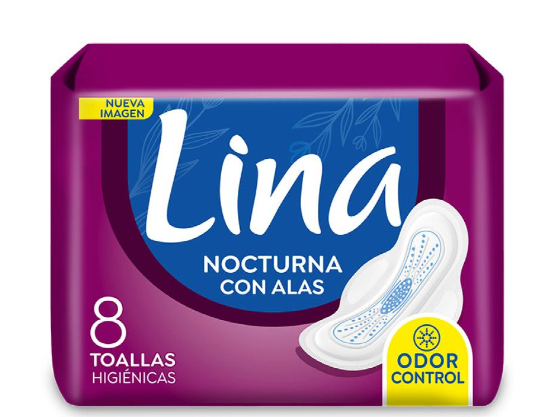 Toalla Femenina LINA NOCTURNA C/ALAS BRICOLAGE