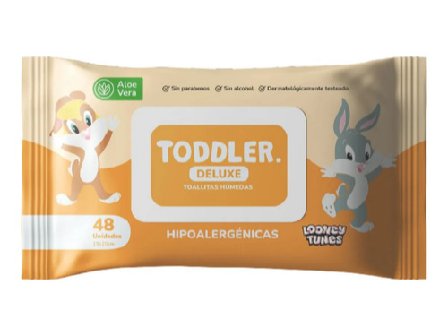Toallita Húmeda TODDLER con Aloe x 48 de Pañales Cordoba