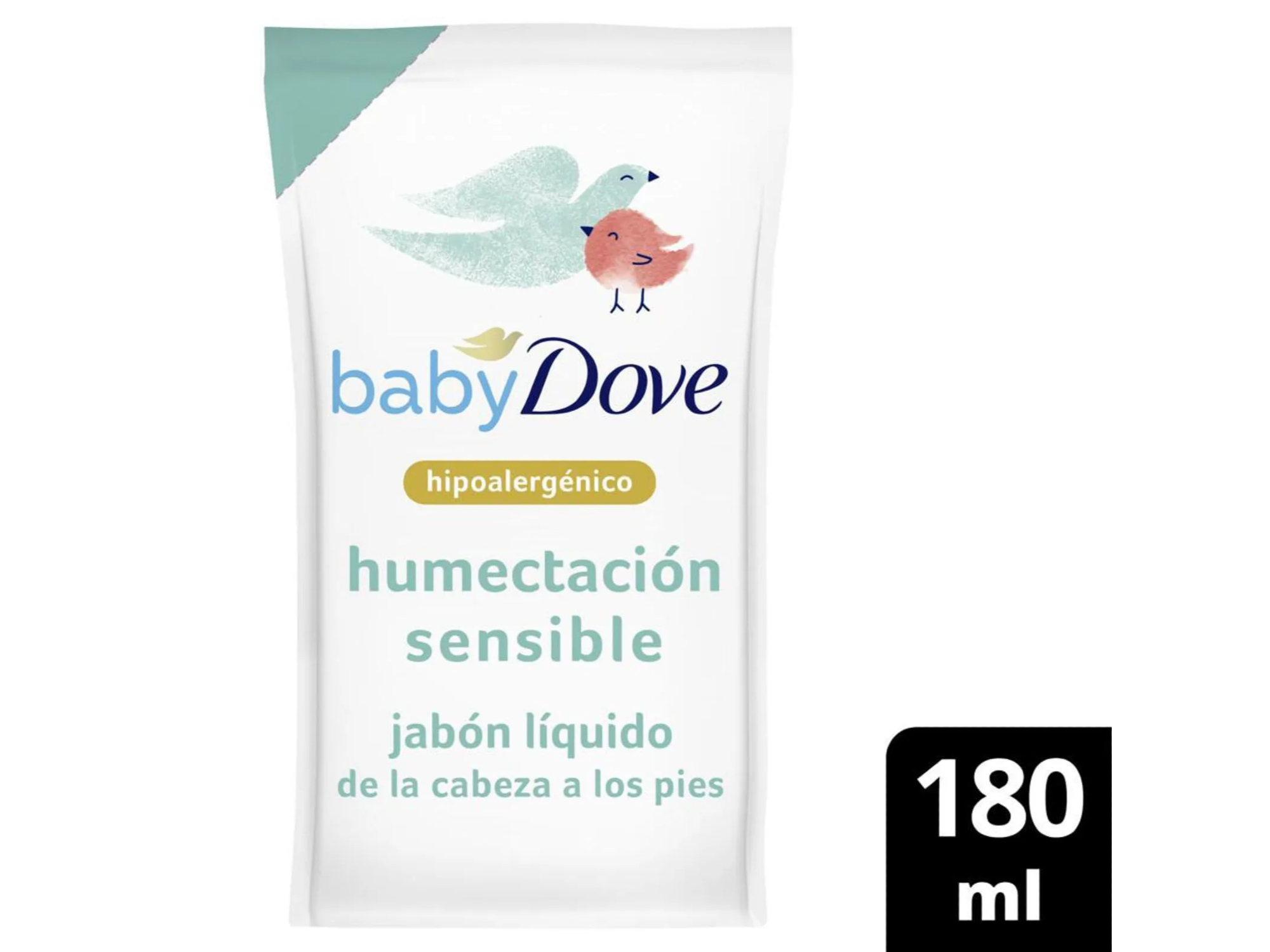 REP. BABYDOVE JAB.LIQ. CABEZA-PIES 180ML