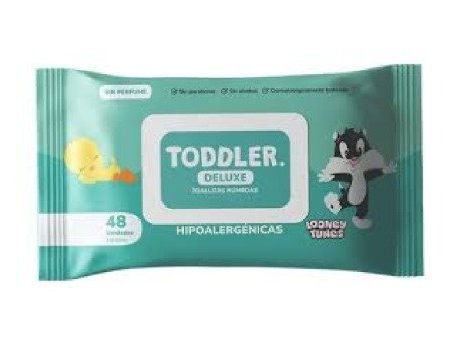Toallita Húmeda TODDLER sin fragancia x 48 de Pañales Cordoba