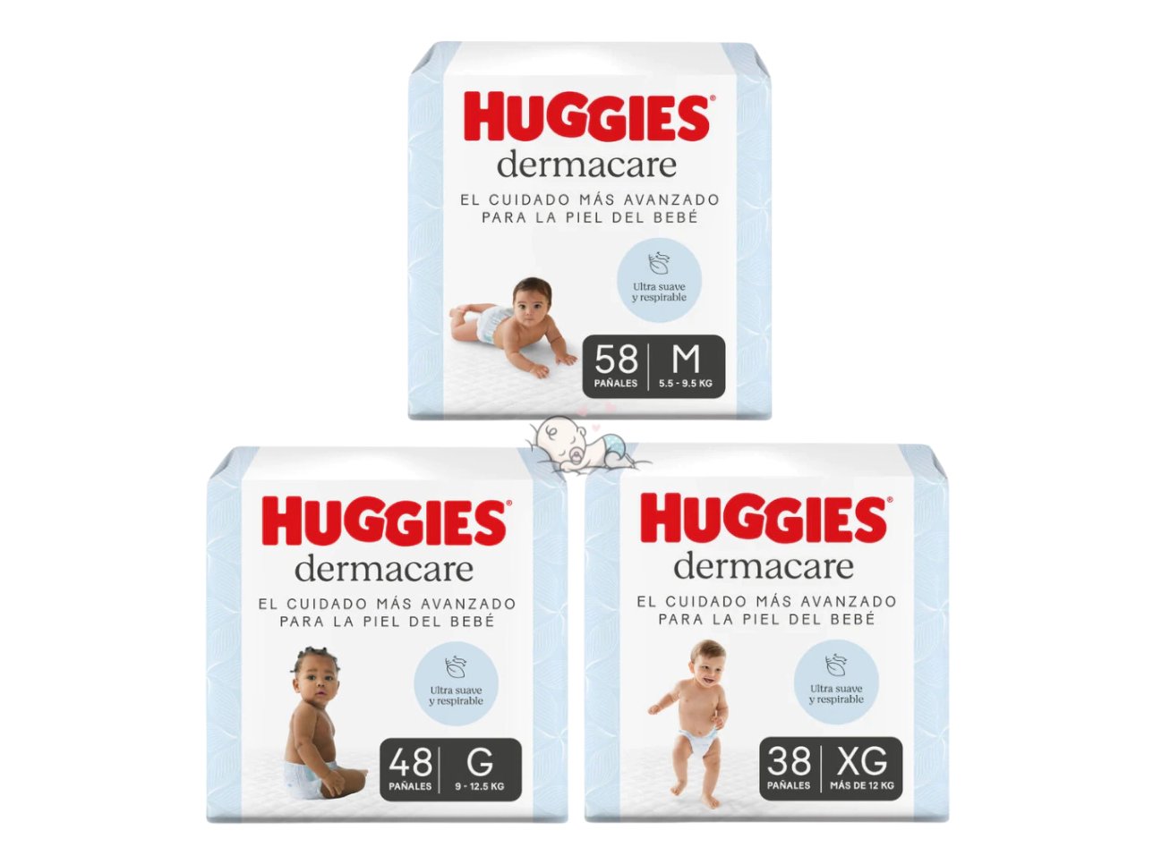 Pañales Huggies Dermacare