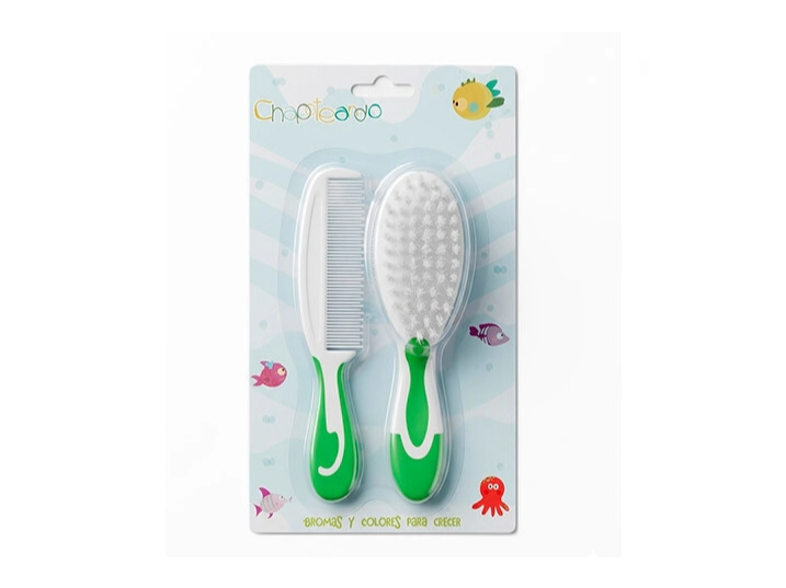 CEPILLO CABELLO Y PEINE BEBÉ