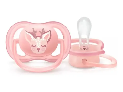Chupete 0-6 Ultra Air Ciervo Rosa x1 - 086/02