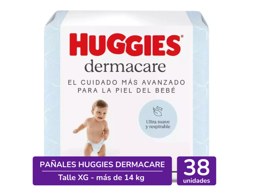 Pañales Huggies Dermacare