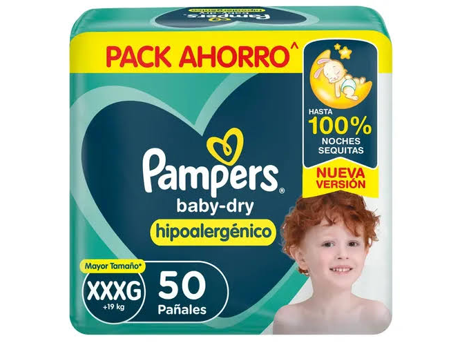 Pañales Pampers Baby Dry