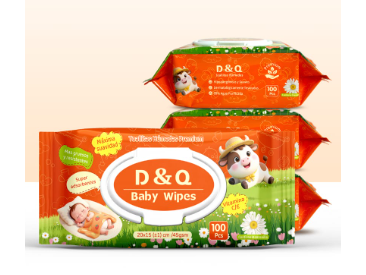 TOALLITAS D&Q Baby Wipes x100 unidades