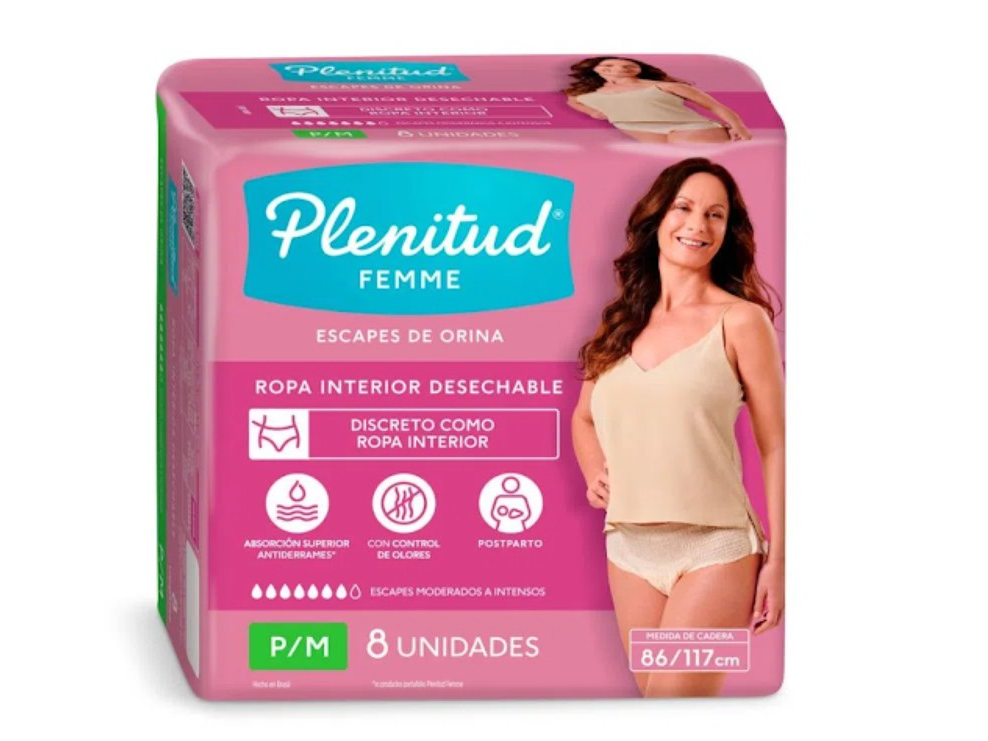 Plenitud Ropa Interior FEMME de Pañales Cordoba