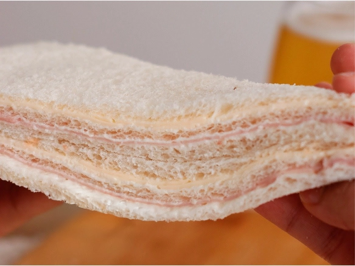 Sándwiches de miga triangulares x2