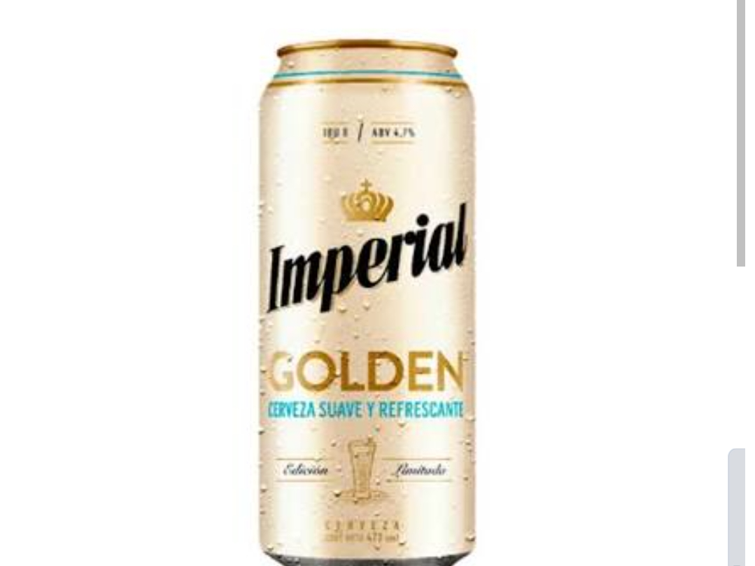 LATA DE CERVEZA IMPERIAL GOLDEN