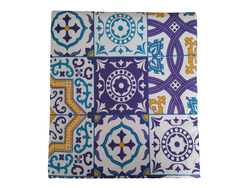 MANTEL CUERINA ESTAMP ISTAMBUL 2.00 MTS