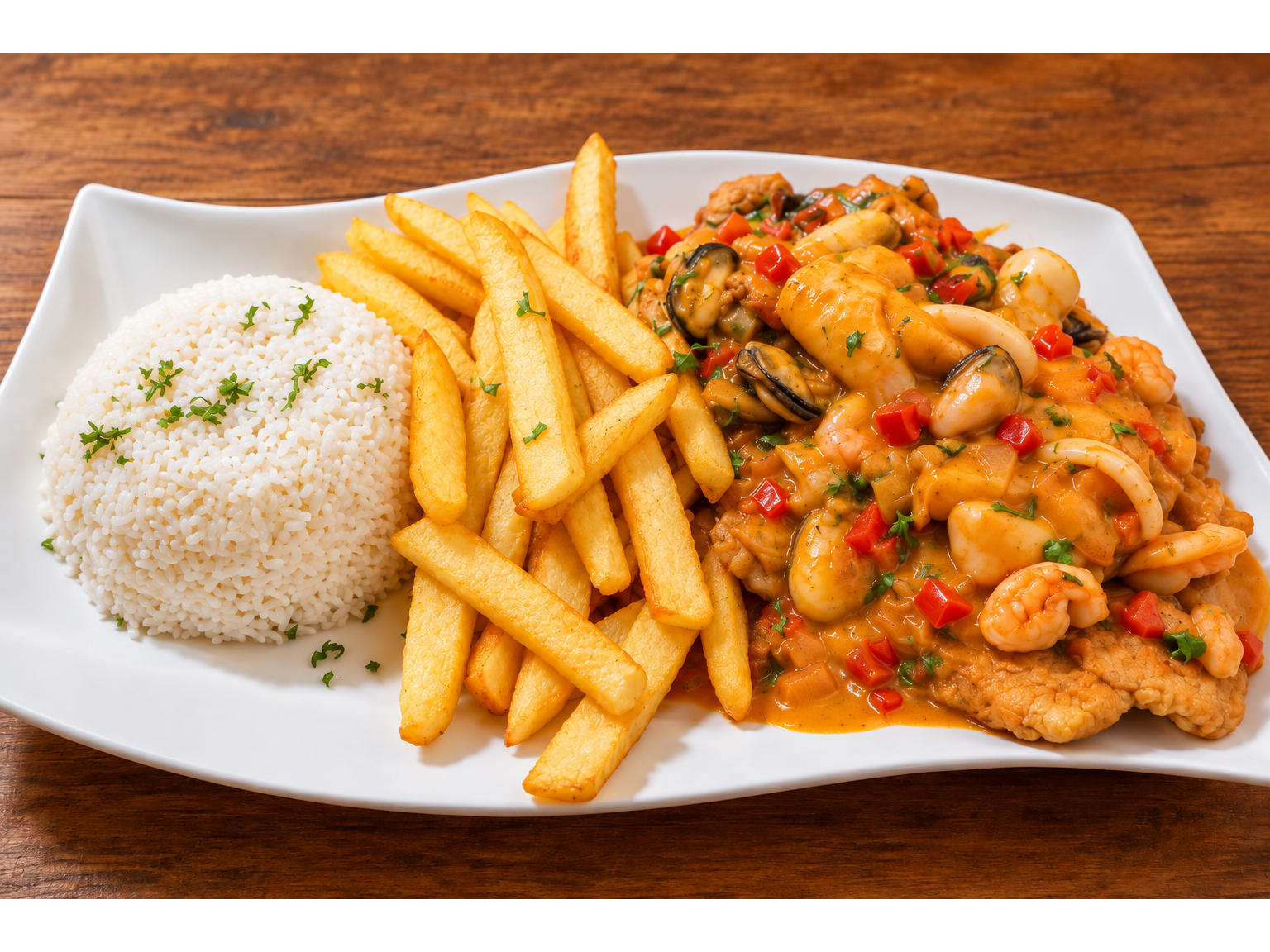 Pescado a lo Macho