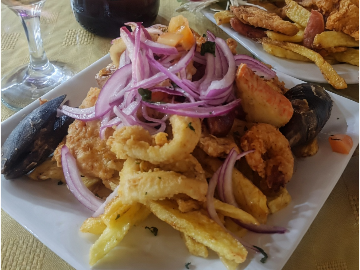 Chicharron Mixto (MITAD)