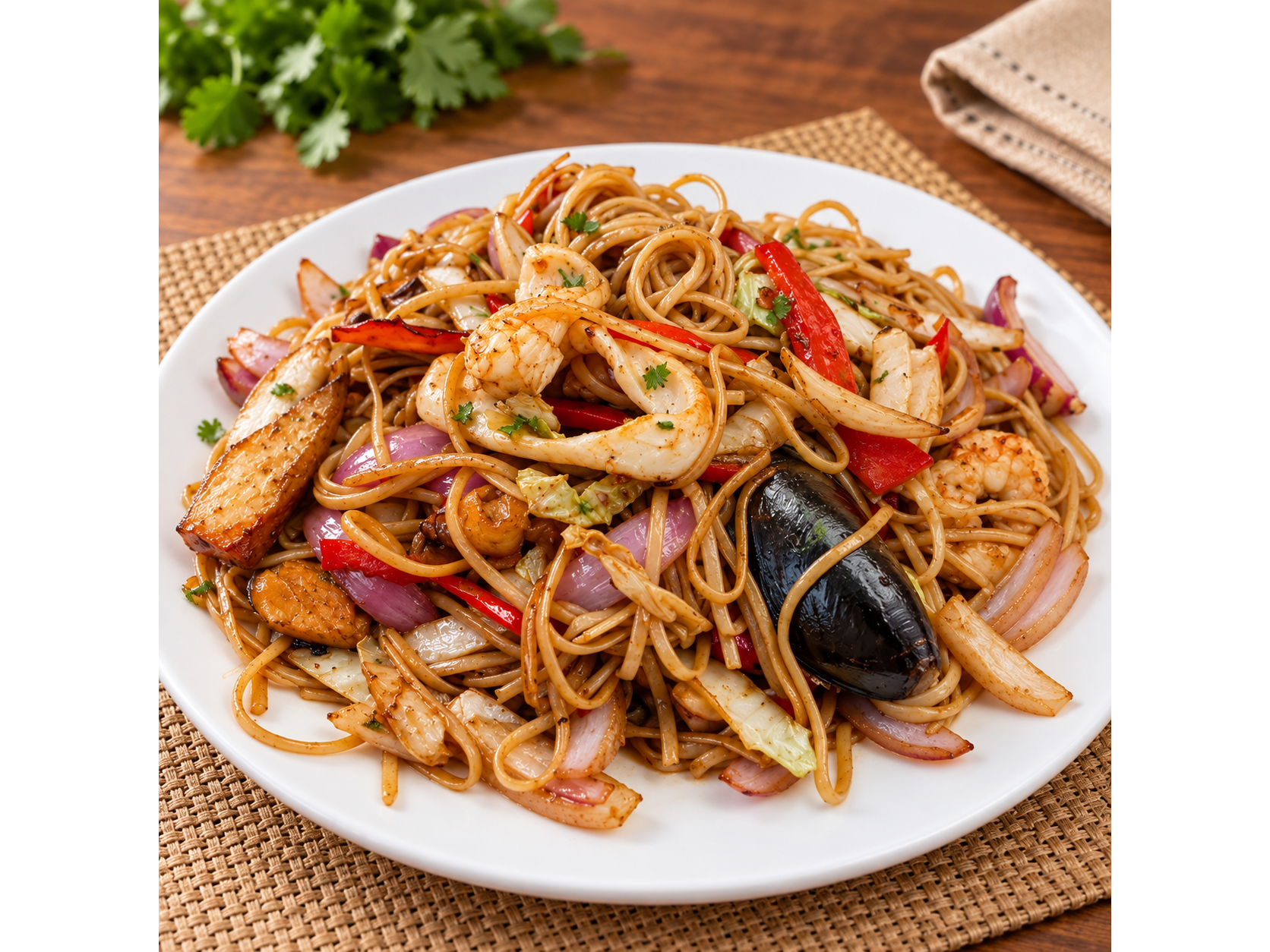 Tallarin Saltado ㅤㅤㅤㅤㅤㅤMARISCOS
