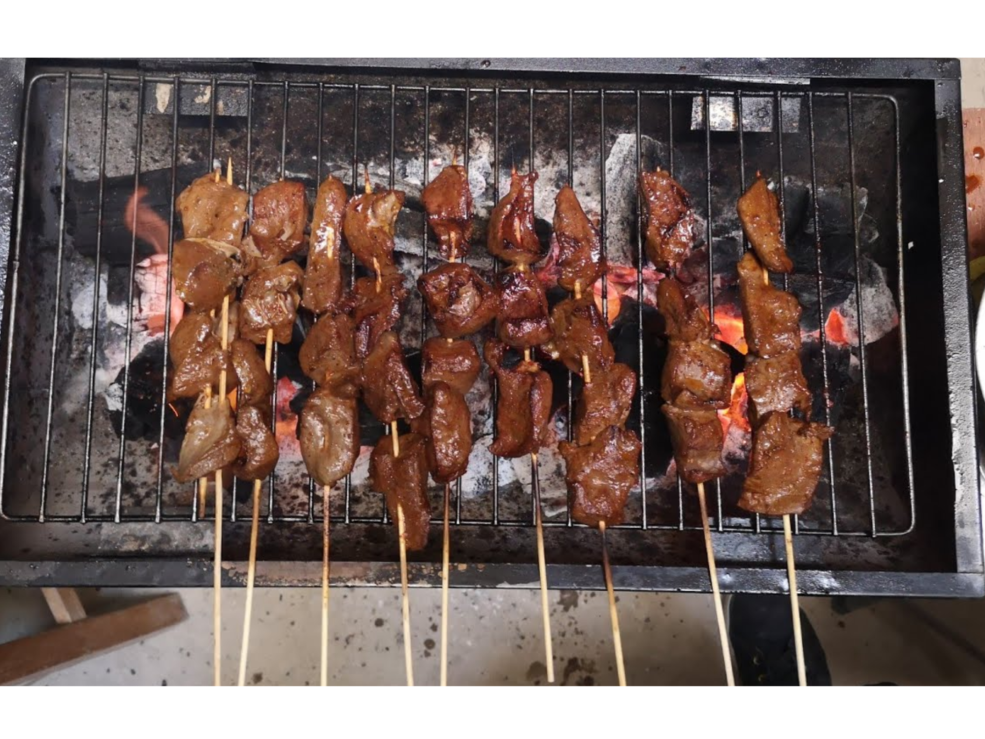 Anticucucho de CORAZON