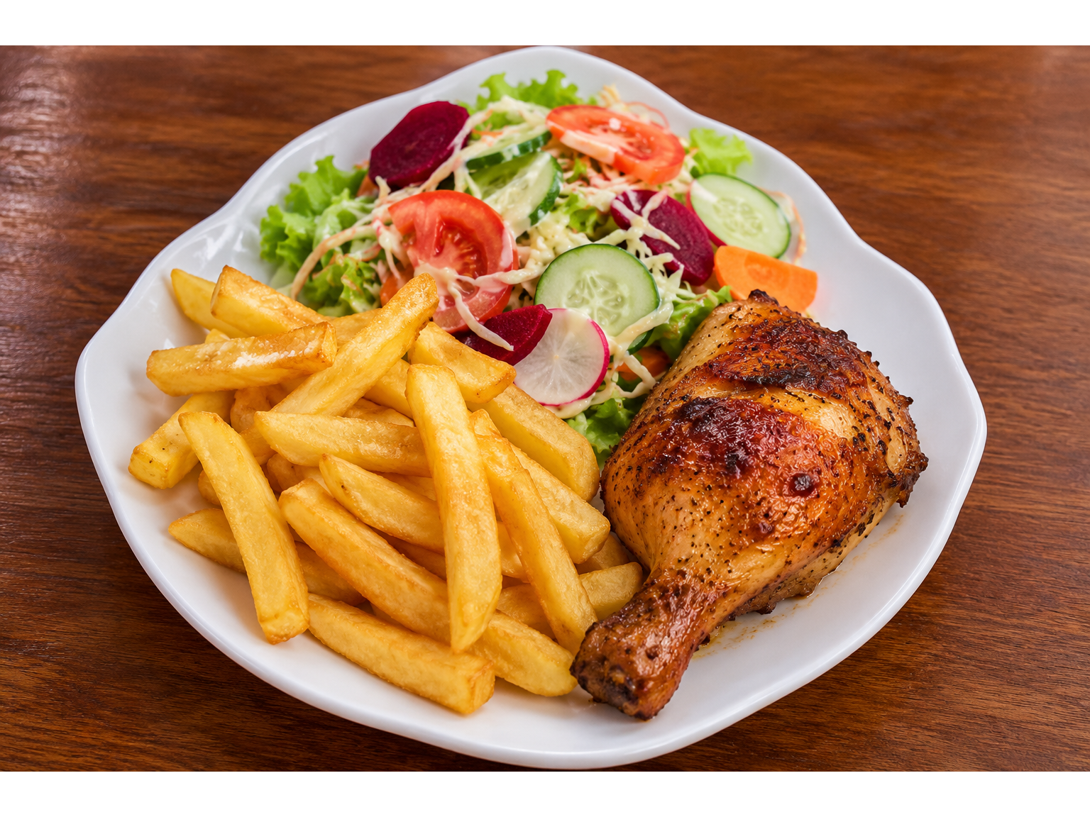 1/4 de Pollo