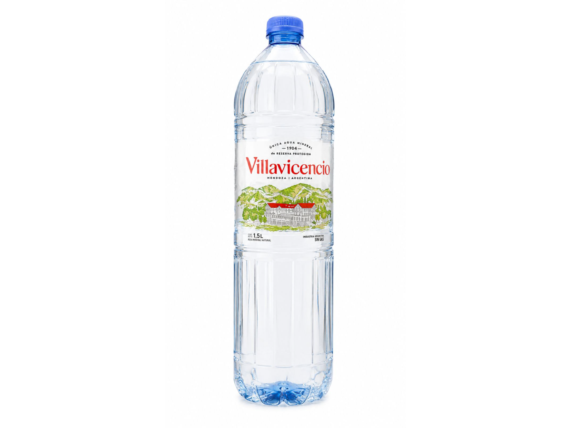 Agua sin Gas Villavicencio 1,5 L