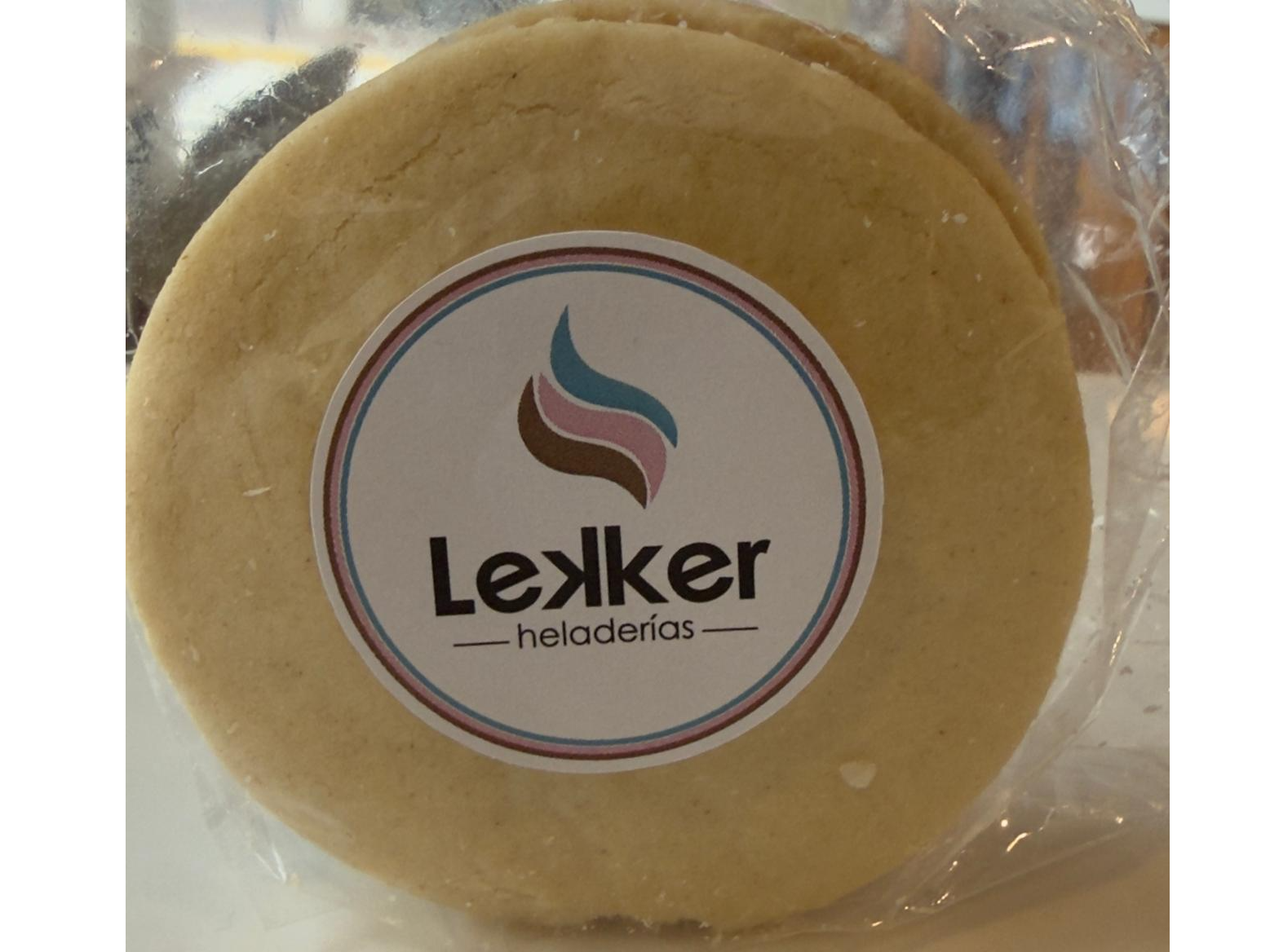 Alfajor de Maicena de Lekker Heladerias Devoto