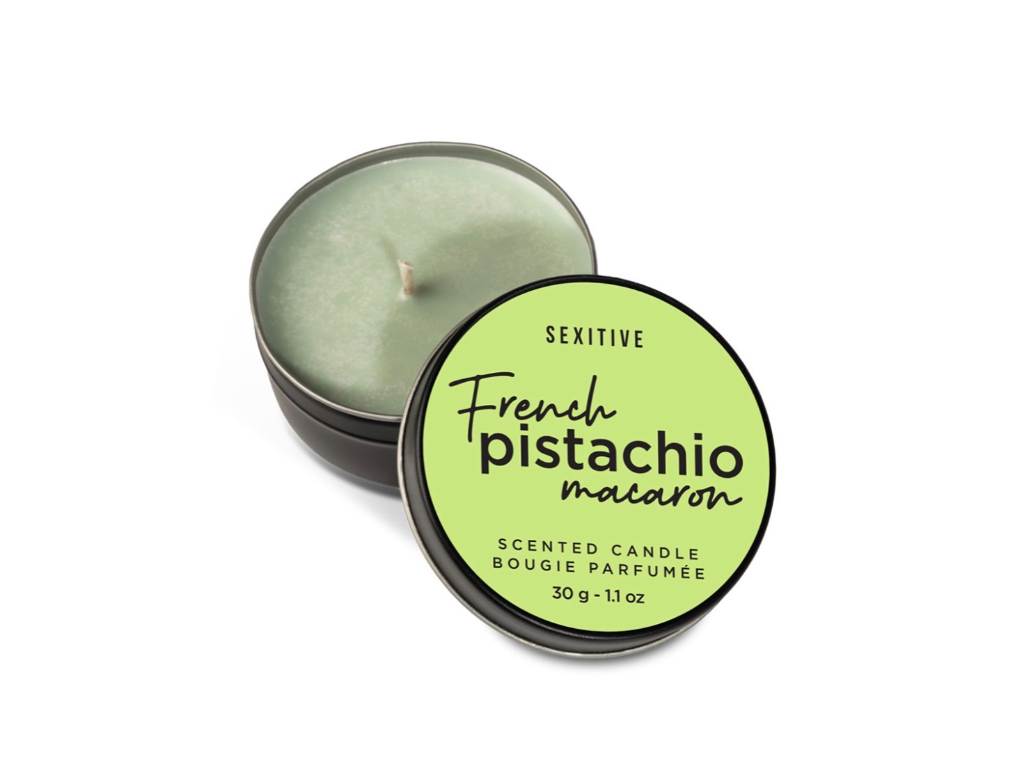 Vela para masajes pistachio