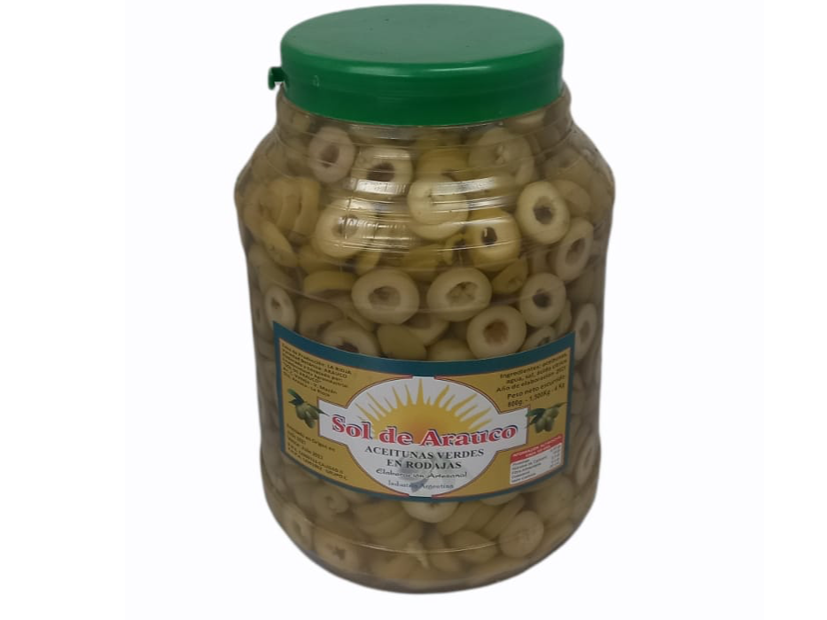 ACEITUNA VERDE EN RODAJAS