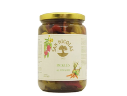 PICKLES ORGANICO X 500GR