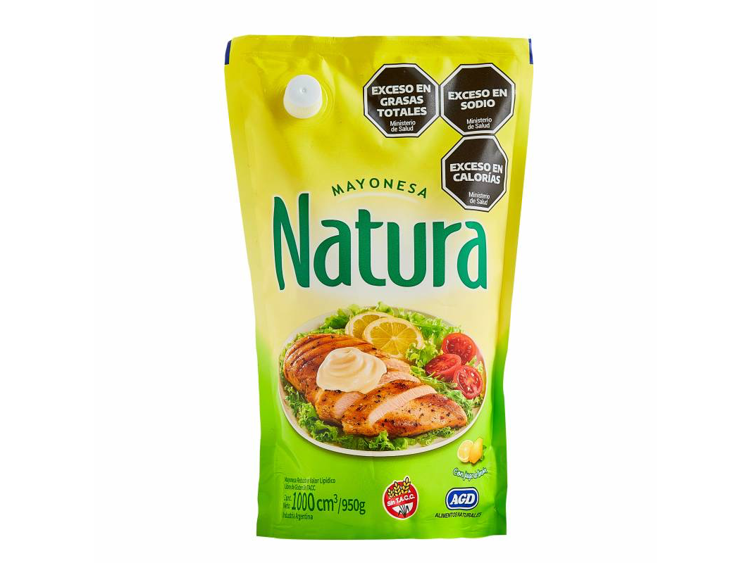 MAYONESA NATURA X 1 KG.