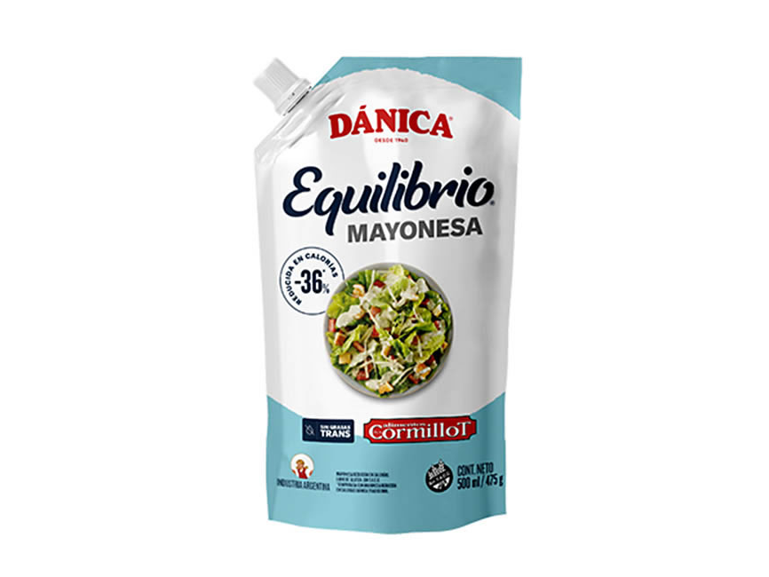 MAYONESA DANICA EQUILIBRIO X 500G.