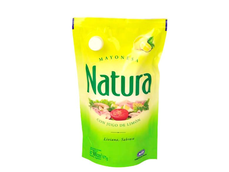 MAYONESA NATURA X 500G.
