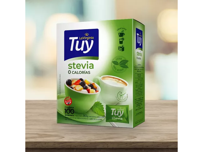 TUY STEVIA X100 SOBRES.