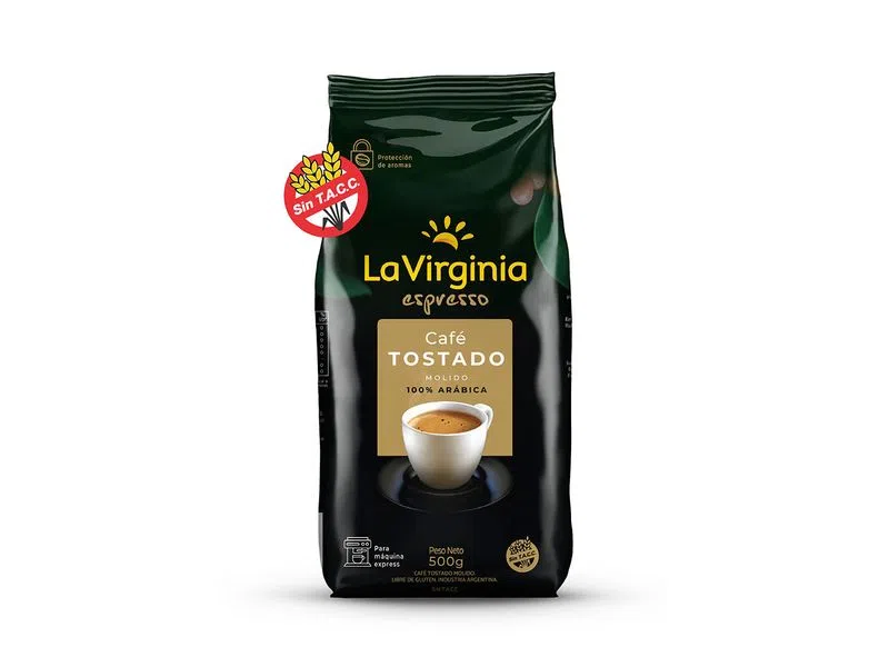 CAFE LA VIRGINIA TOSTADO ARABICO X 500GR