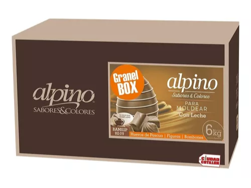 CHOCOLATE ALPINO CAJA  X 6 UN.