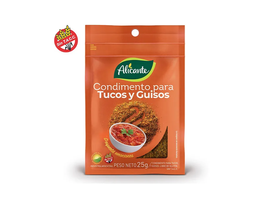 COND TUCOS Y GUISOS X25GR