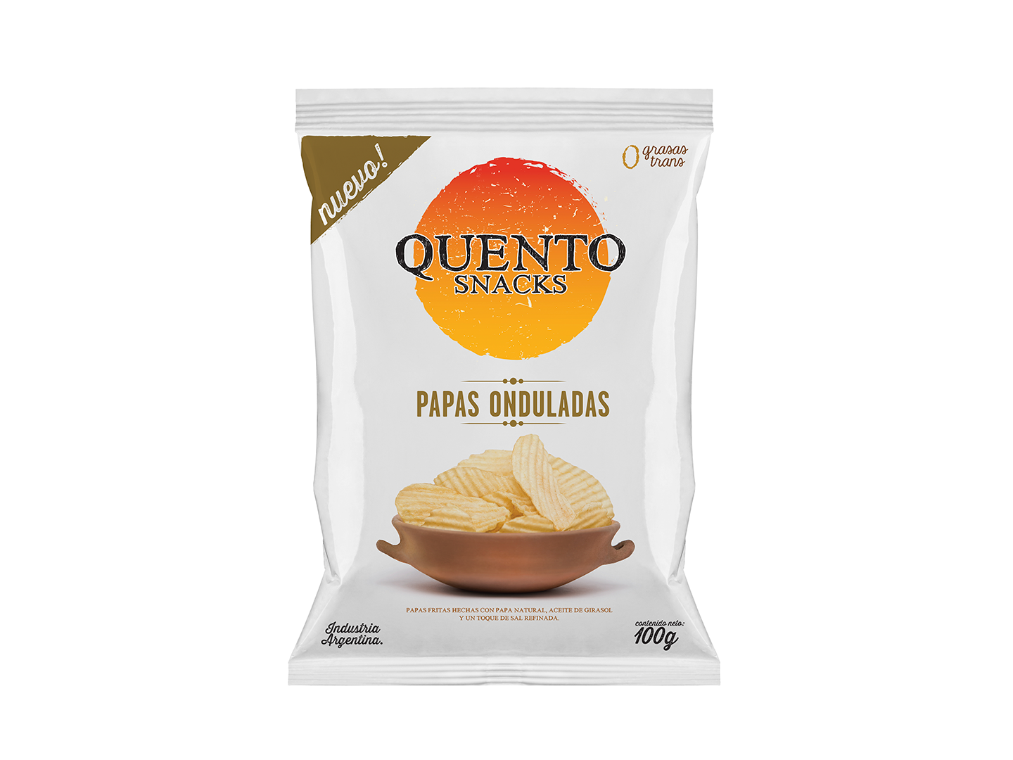 PAPAS COPETIN X 490 G QUENTO ACANALADAS