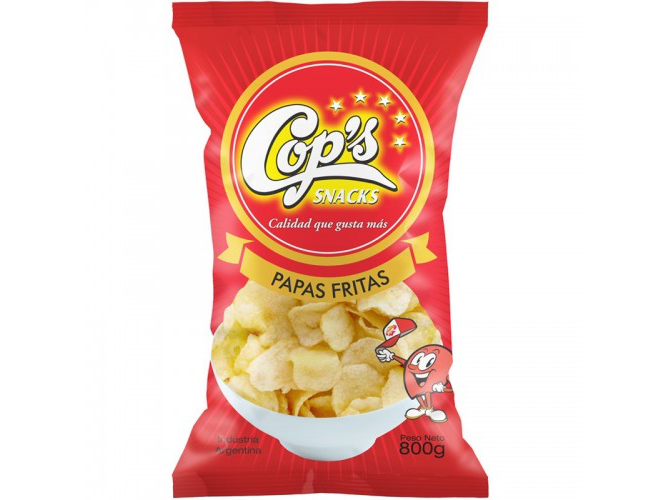 LLUVIA PAPAS COPS X 500 GRS