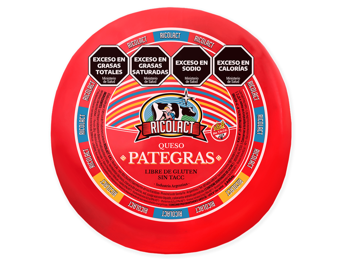 QUESO PATEGRAS RICOLAC
