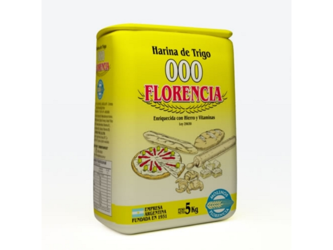 HARINA 000 FLORENCIA PACK X 10KG