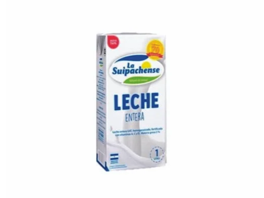 LECHE SUIPACHENSE PACK X12 UN LV