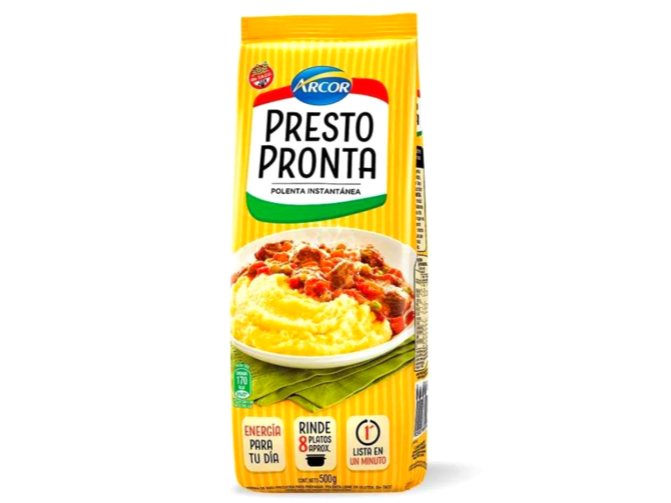 POLENTA PRESTO PRONTA X 500G.