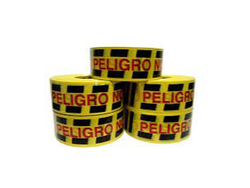 CINTA EMPRESA PELIGRO 70MM X 100 MTS