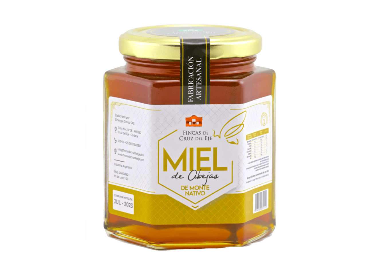 MIEL FINCA DE CRUZ DEL EJE X500 G.