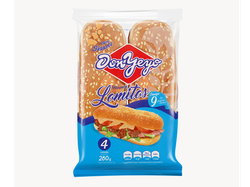 PAN PARA LOMITO X 4 UN DON YEYO