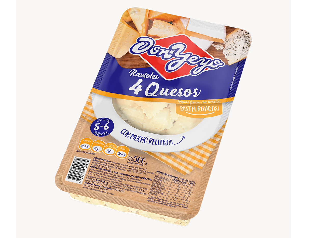 RAVIOLES X500 GRS DON YEYO